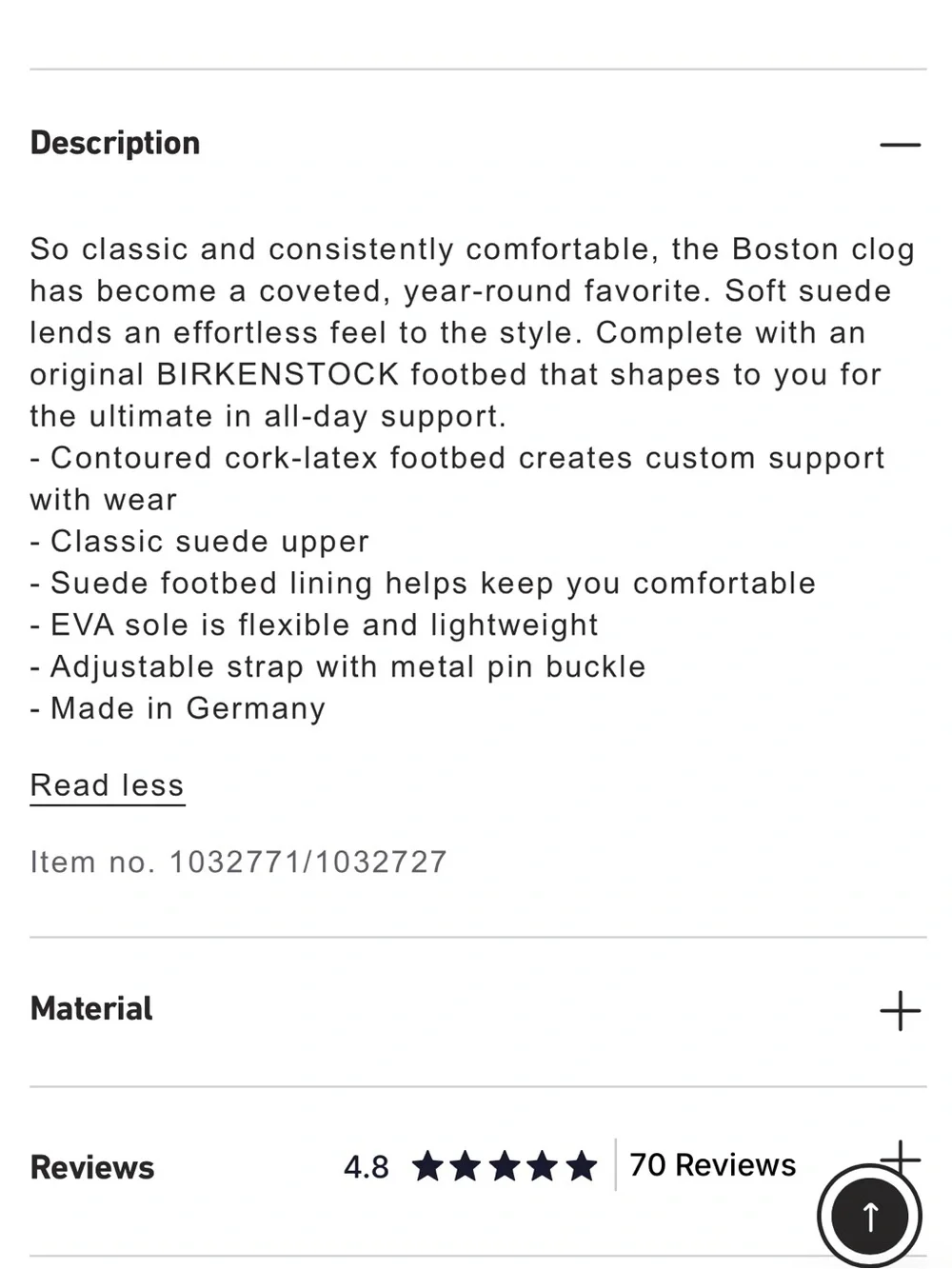 Birkenstock boston soft